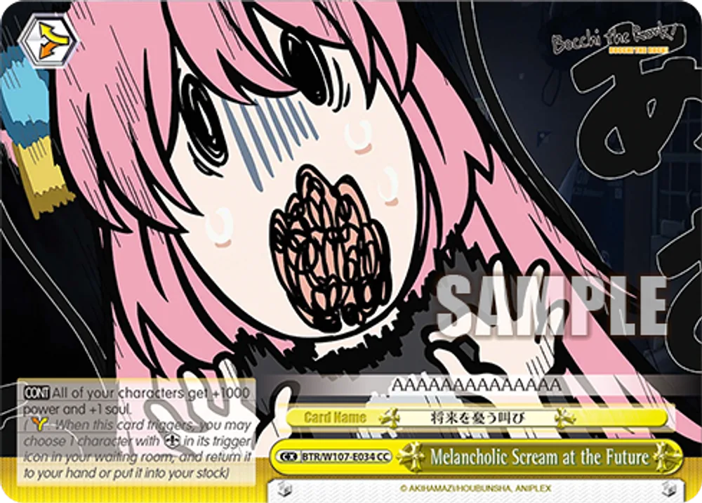 Melancholic Scream at the Future