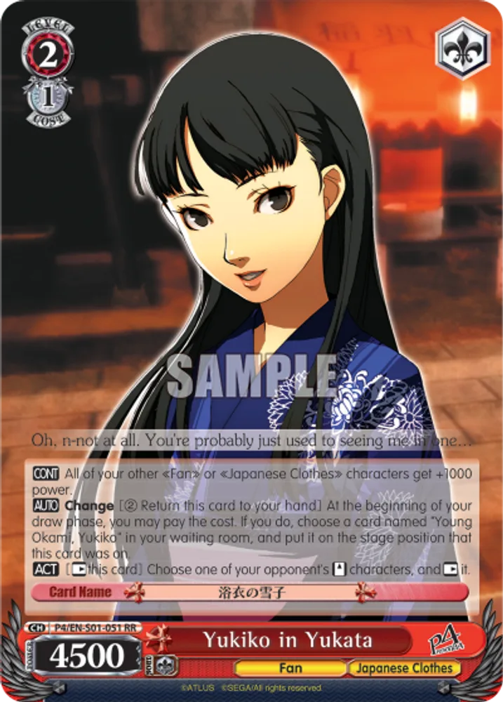Yukiko in Yukata