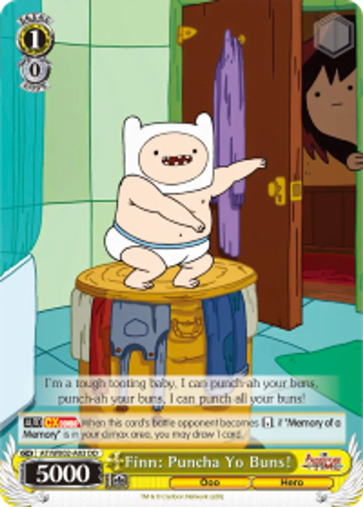 Finn: Puncha Yo Buns!