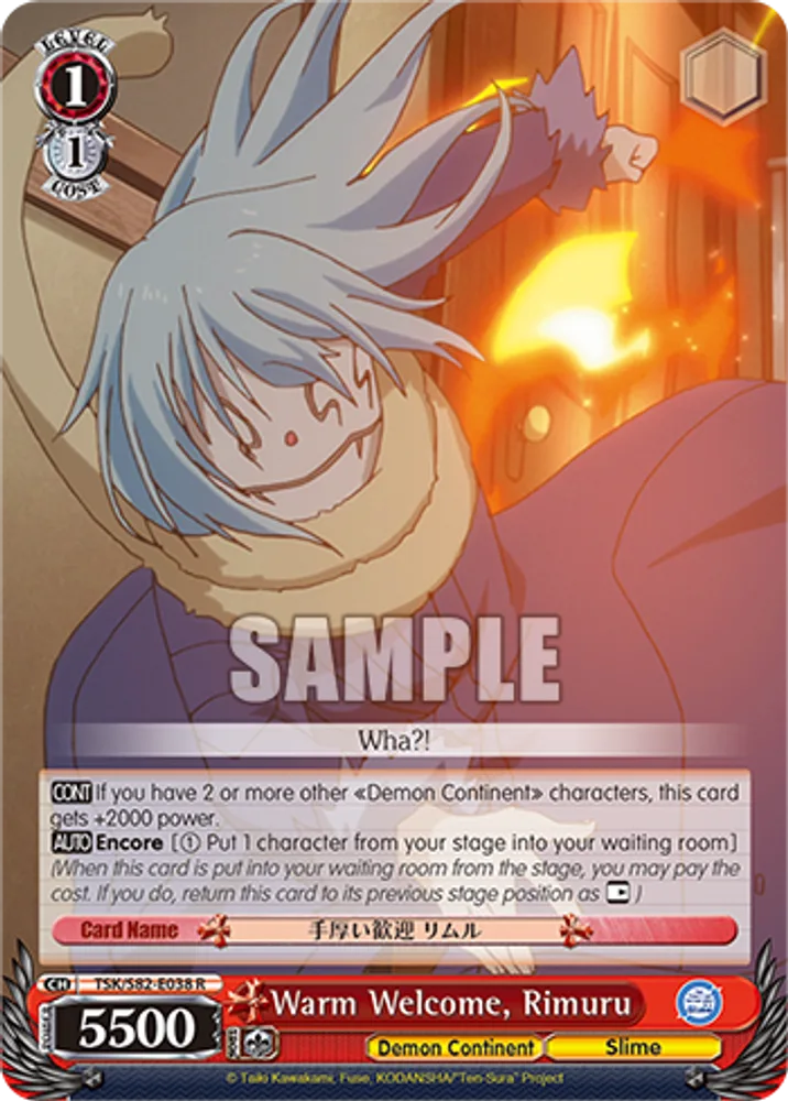 Warm Welcome, Rimuru