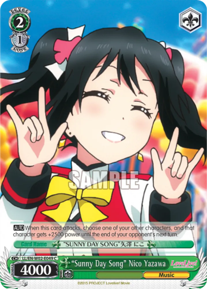 “Sunny Day Song” Nico Yazawa