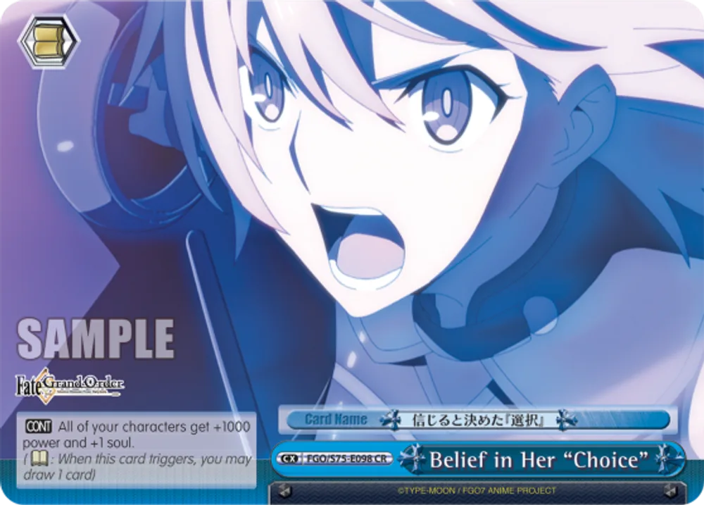 Belief in Her "Choice"