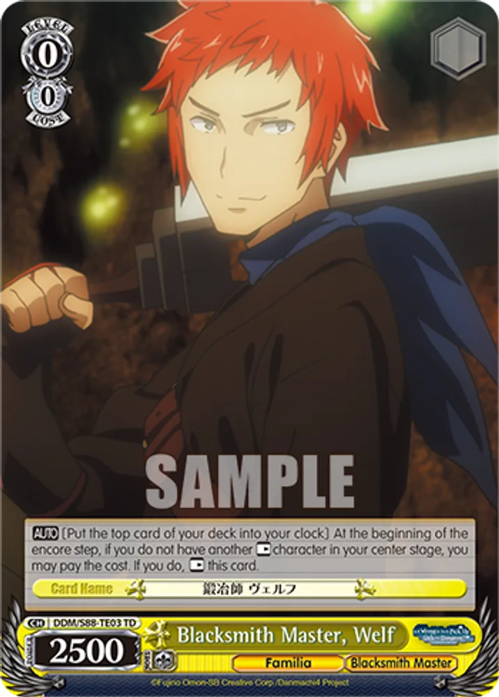 Blacksmith Master, Welf