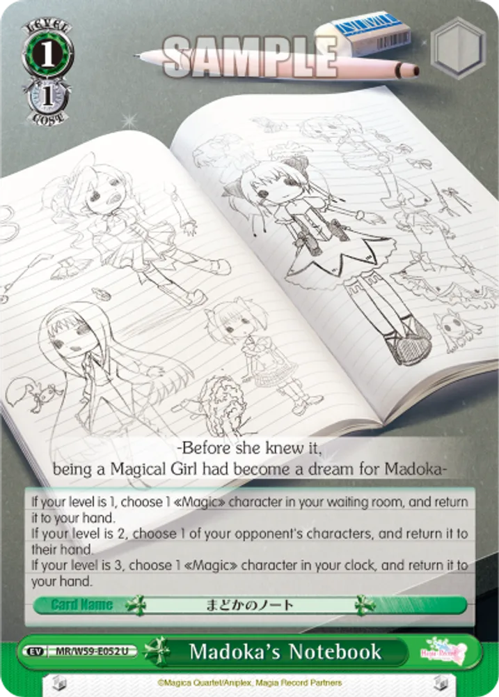 Madoka's Notebook
