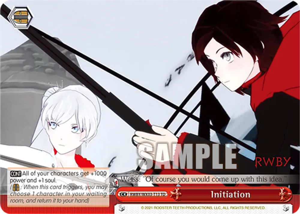 Initiation