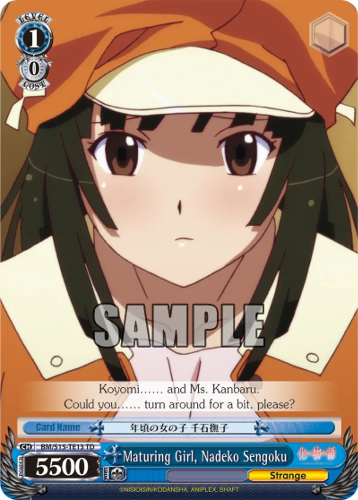 Maturing Girl, Nadeko Sengoku