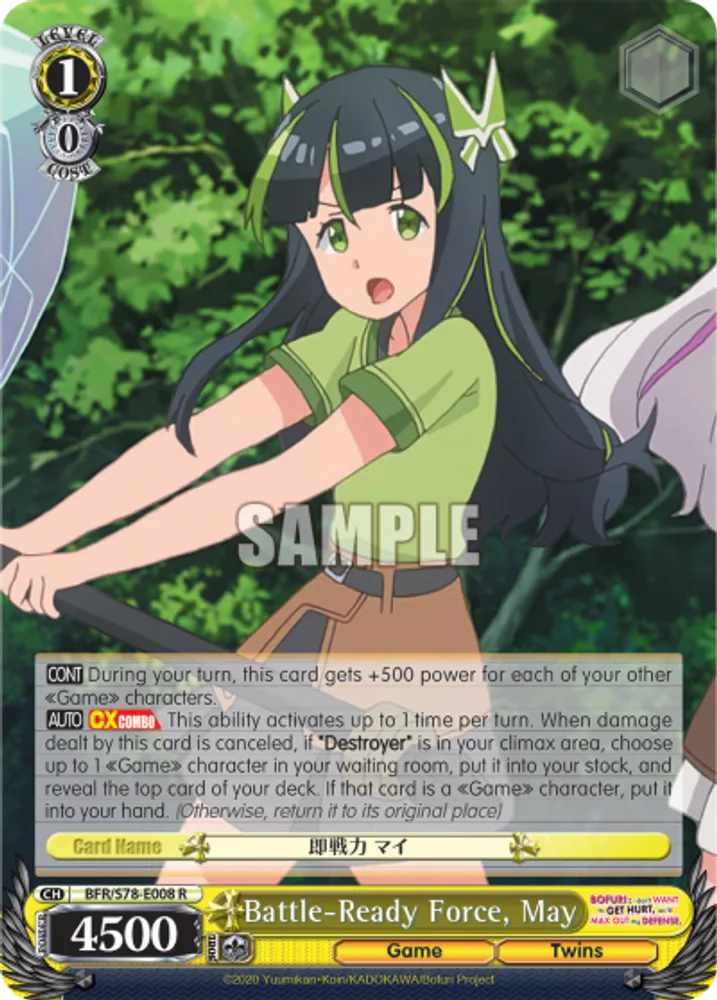 Battle-Ready Force, May