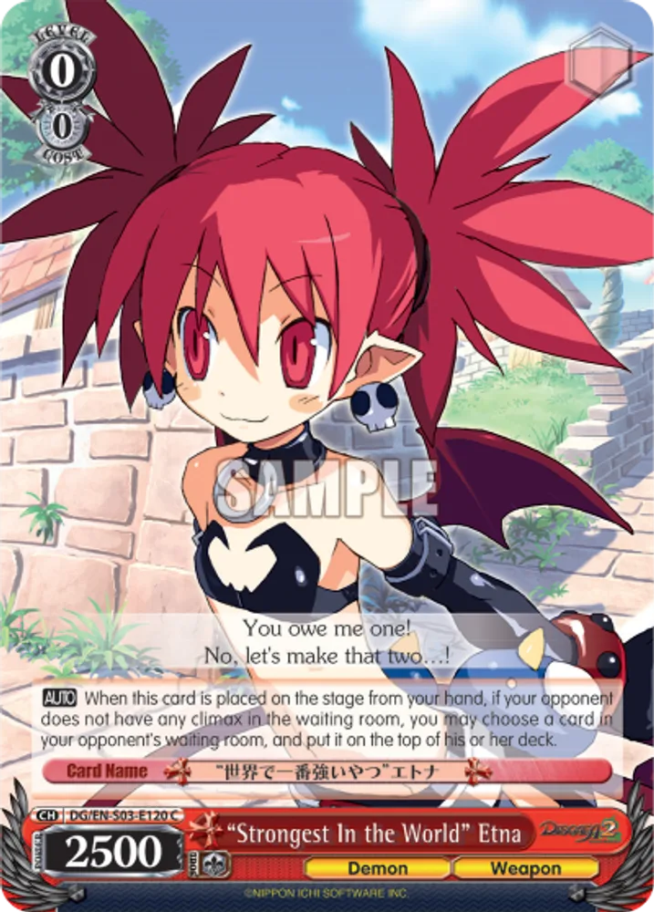 “Strongest In the World” Etna