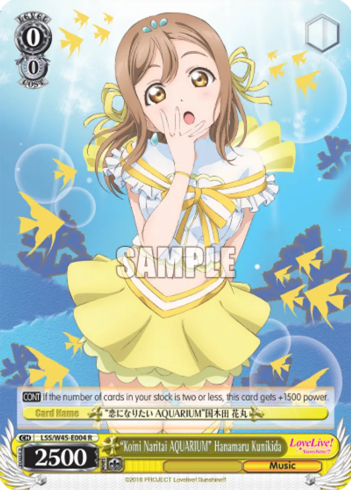 "Koini Naritai AQUARIUM" Hanamaru Kunikida