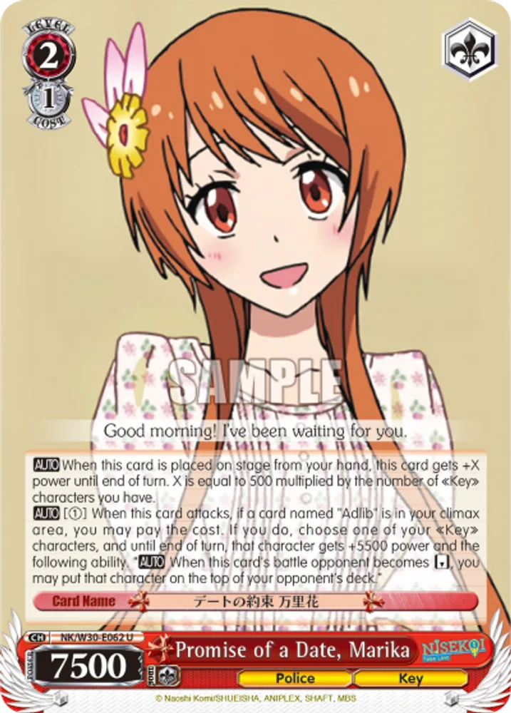 Promise of a Date, Marika
