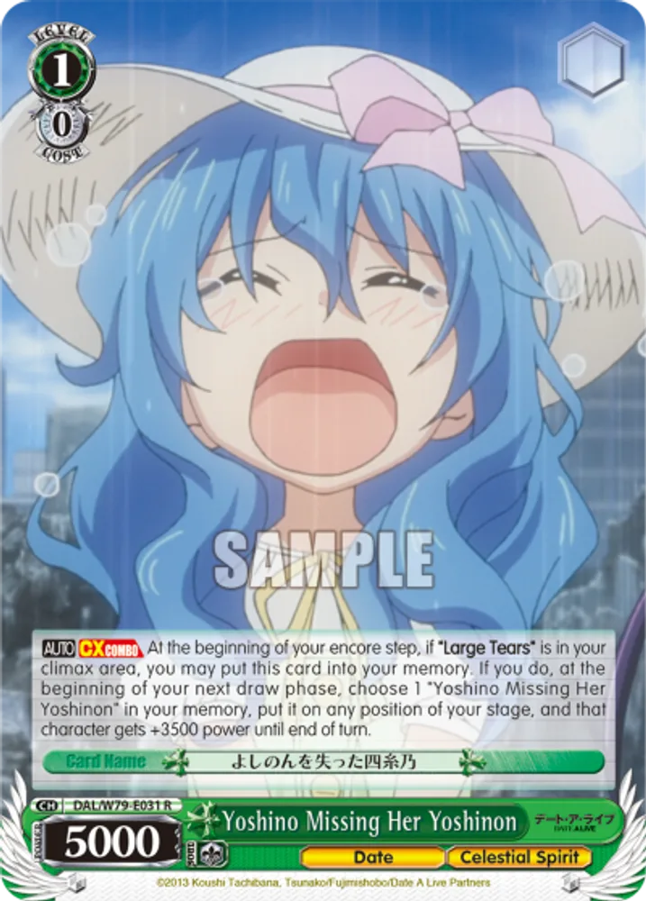 Yoshino Missing Her Yoshinon