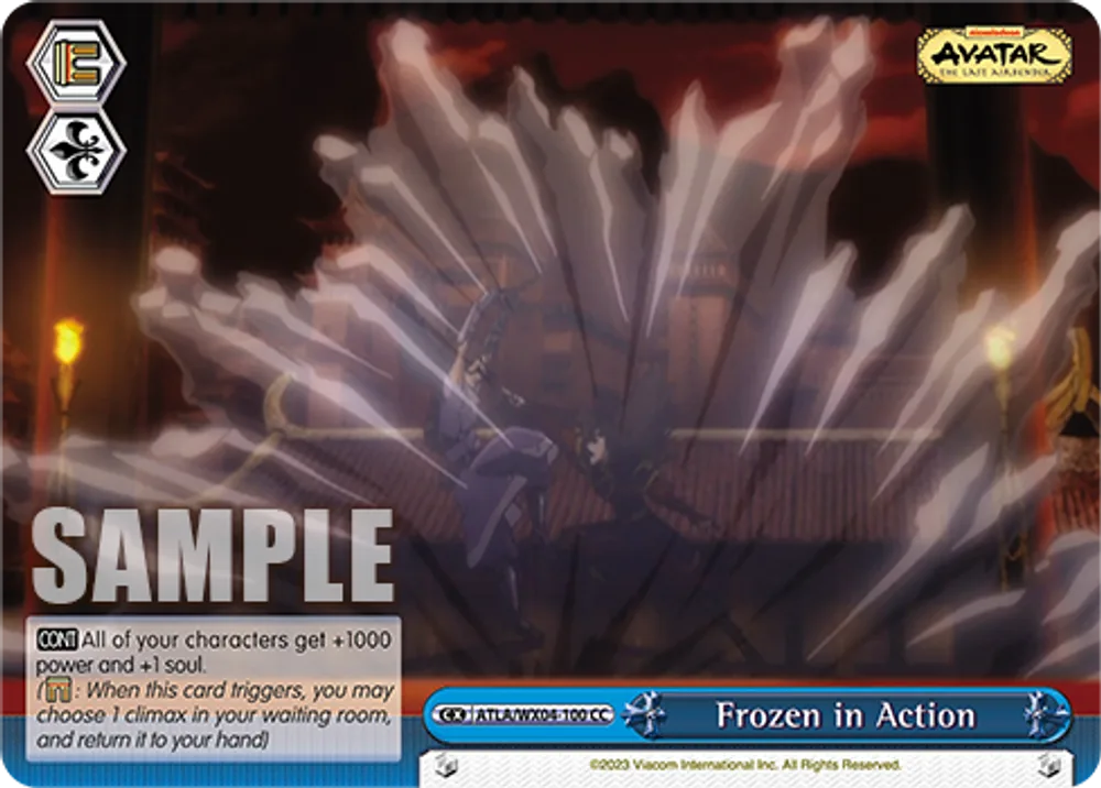 Frozen in Action