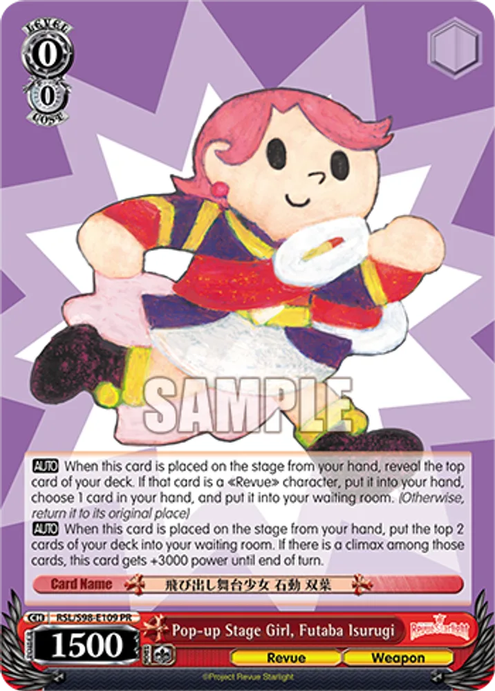 Pop-up Stage Girl, Futaba Isurugi