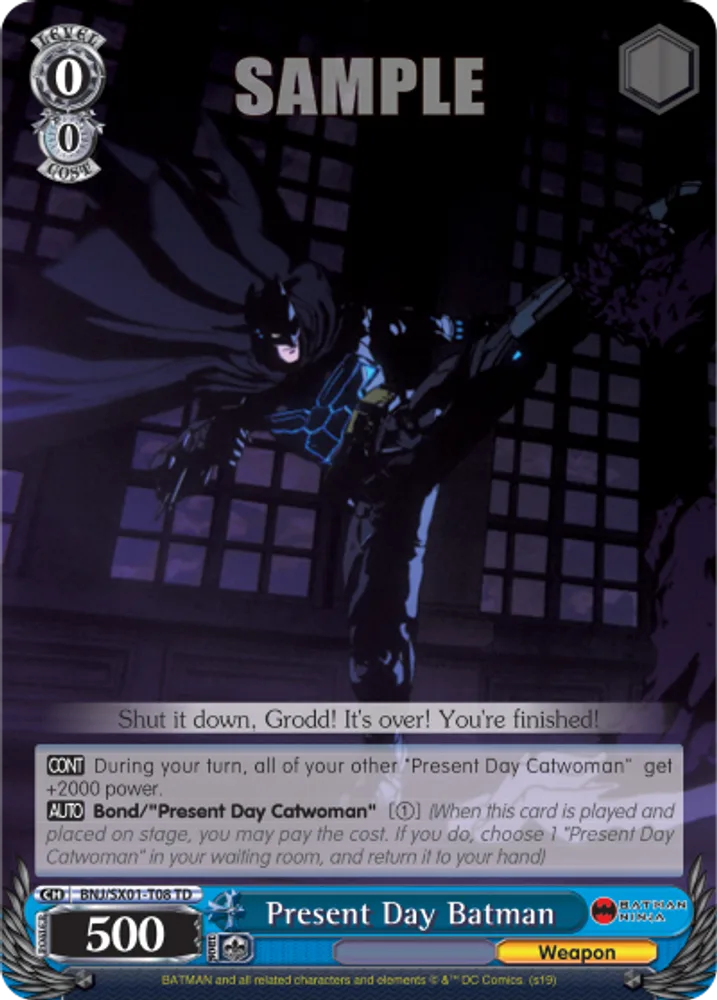 Present Day Batman