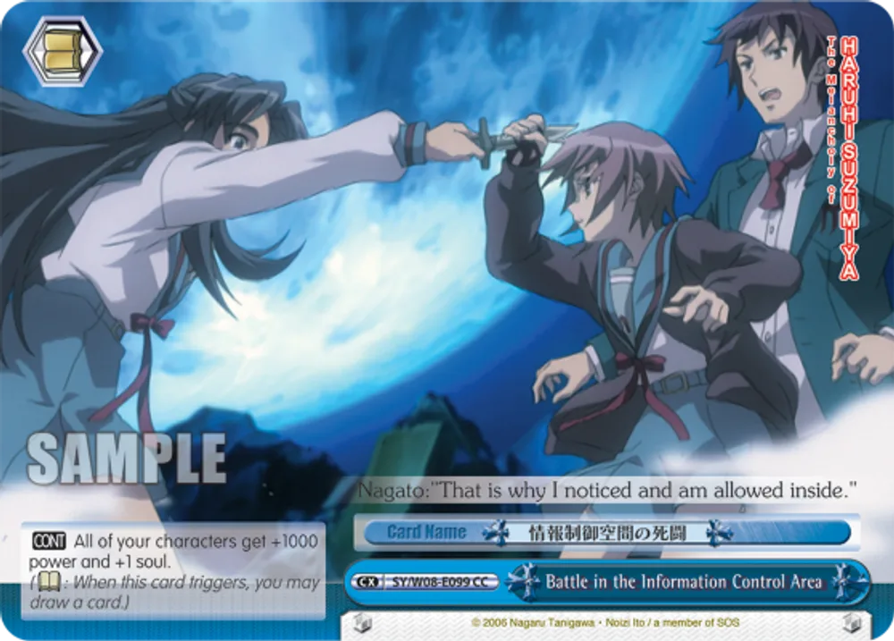 Battle in the Information Control Area