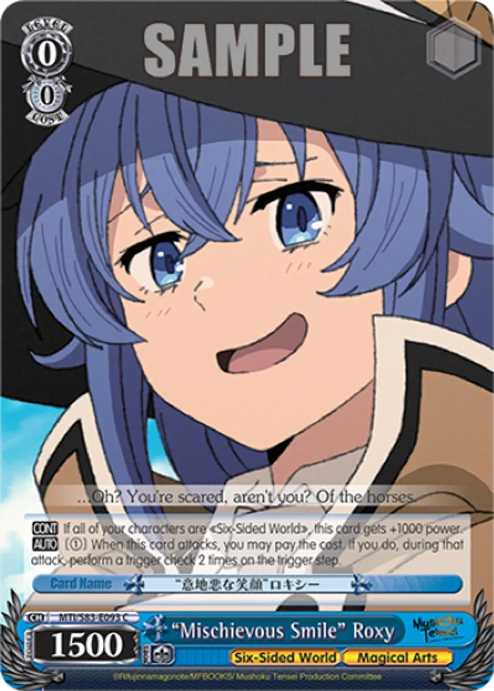 "Mischievous Smile" Roxy