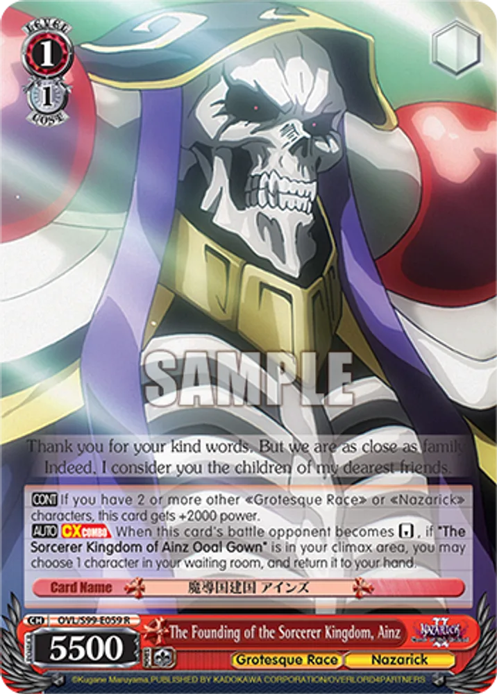 The Founding of the Sorcerer Kingdom, Ainz