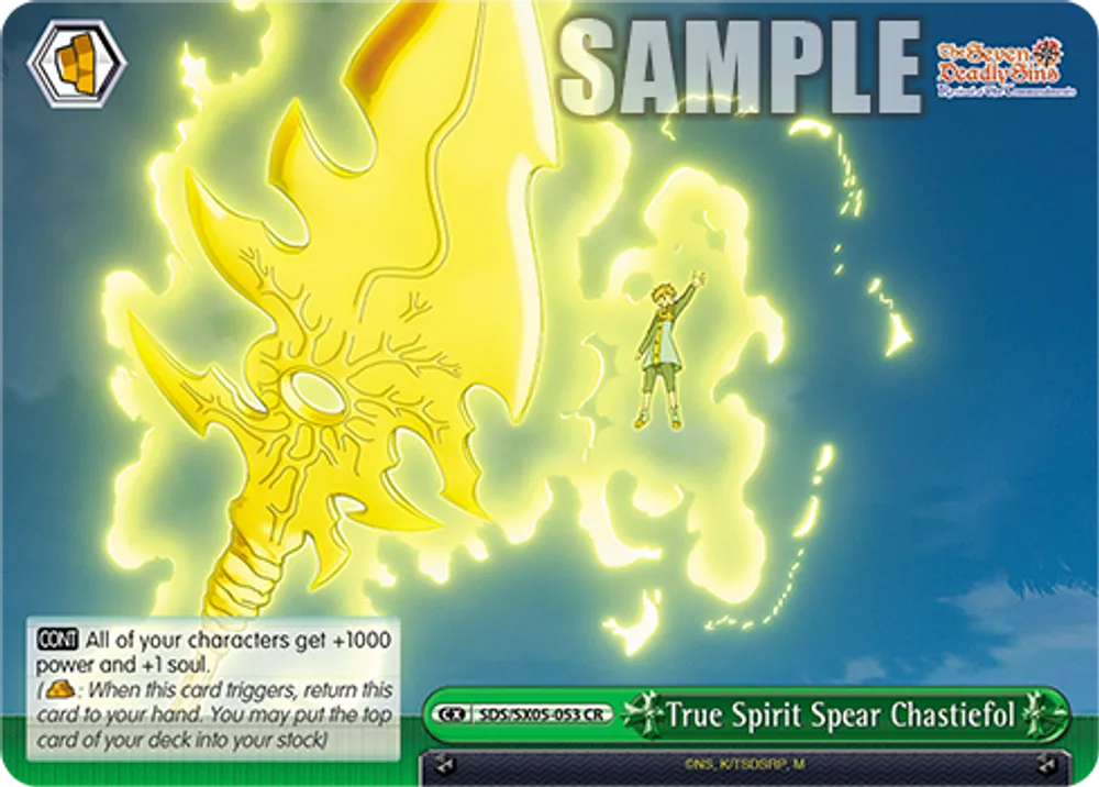 True Spirit Spear Chastiefol