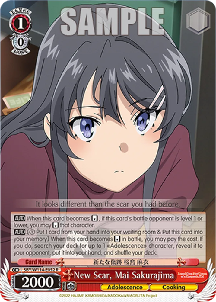 New Scar, Mai Sakurajima