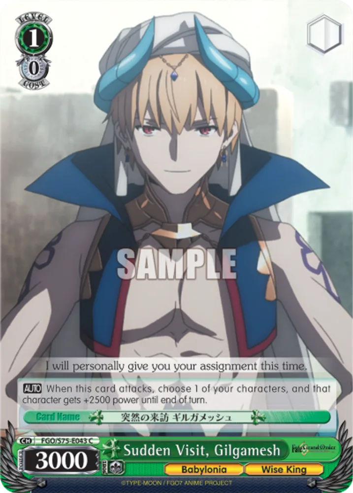 Sudden Visit, Gilgamesh