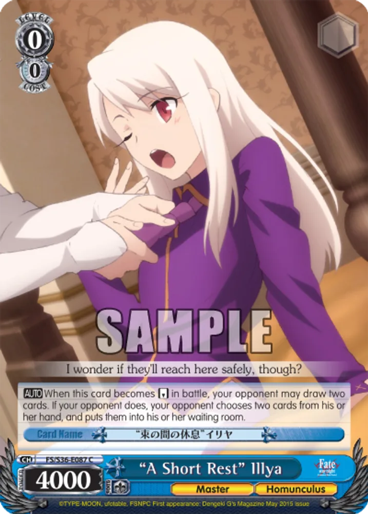 “A Short Rest” Illya