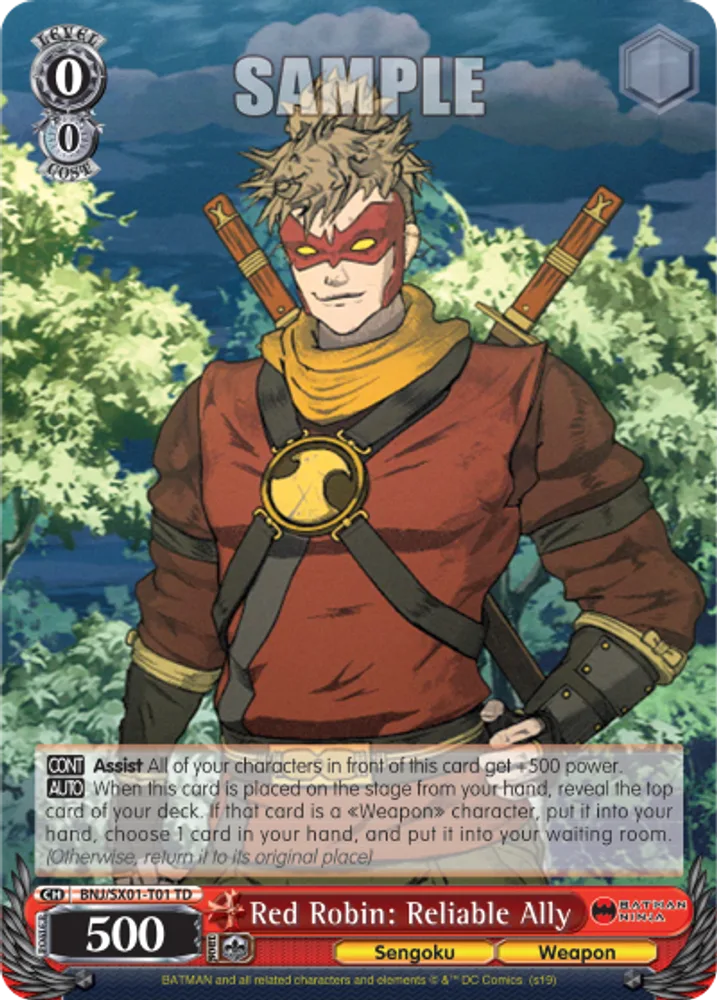 Red Robin: Reliable Ally
