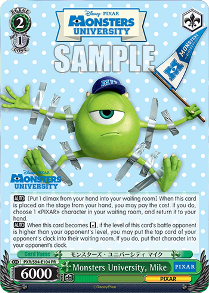 Monsters University, Mike