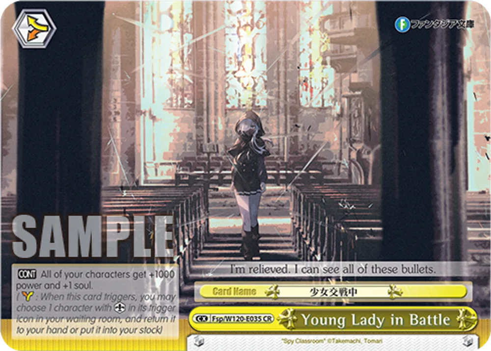 Young Lady in Battle