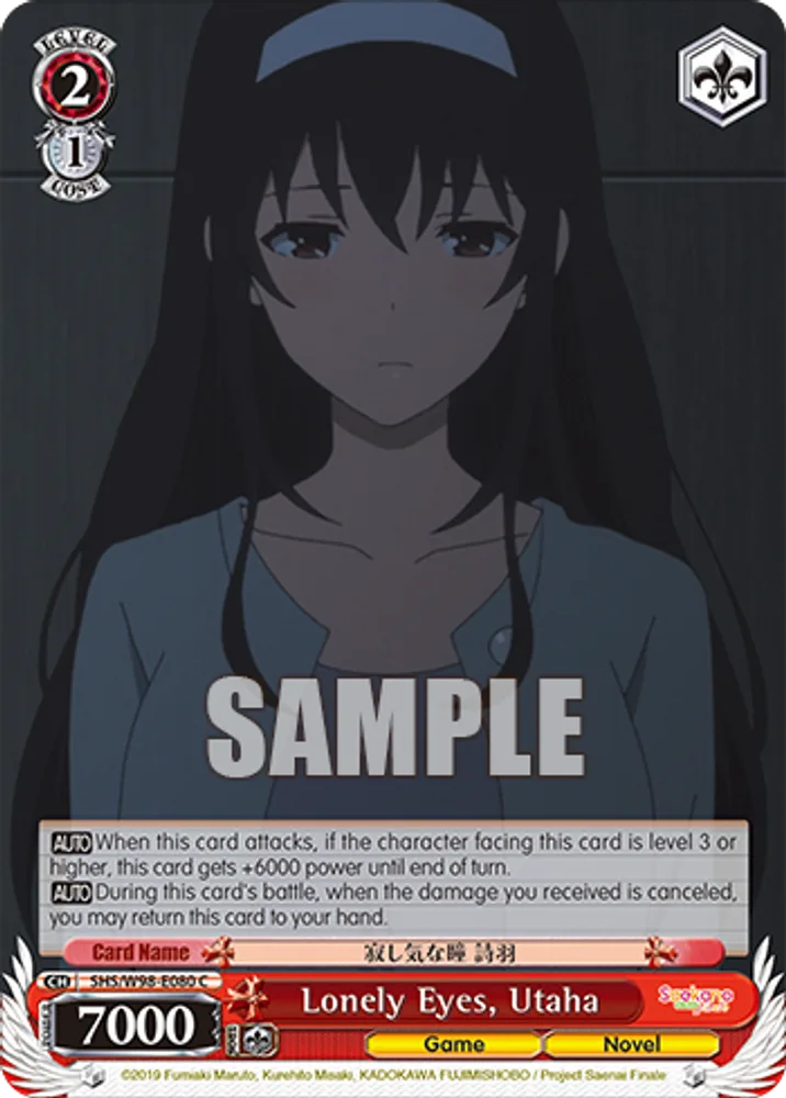 Lonely Eyes, Utaha