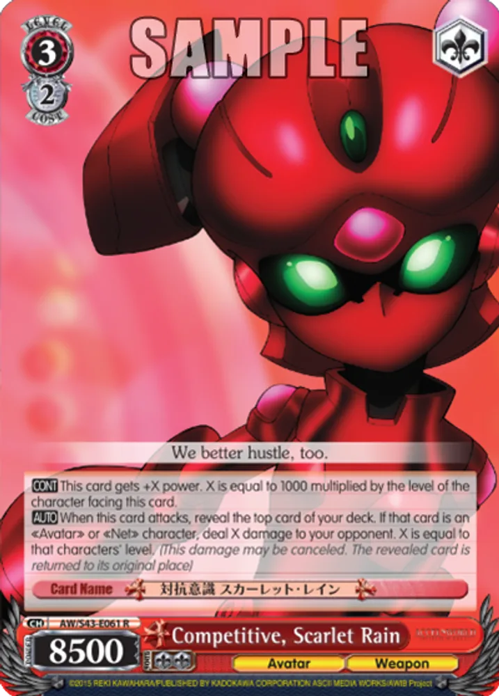 Competitive, Scarlet Rain
