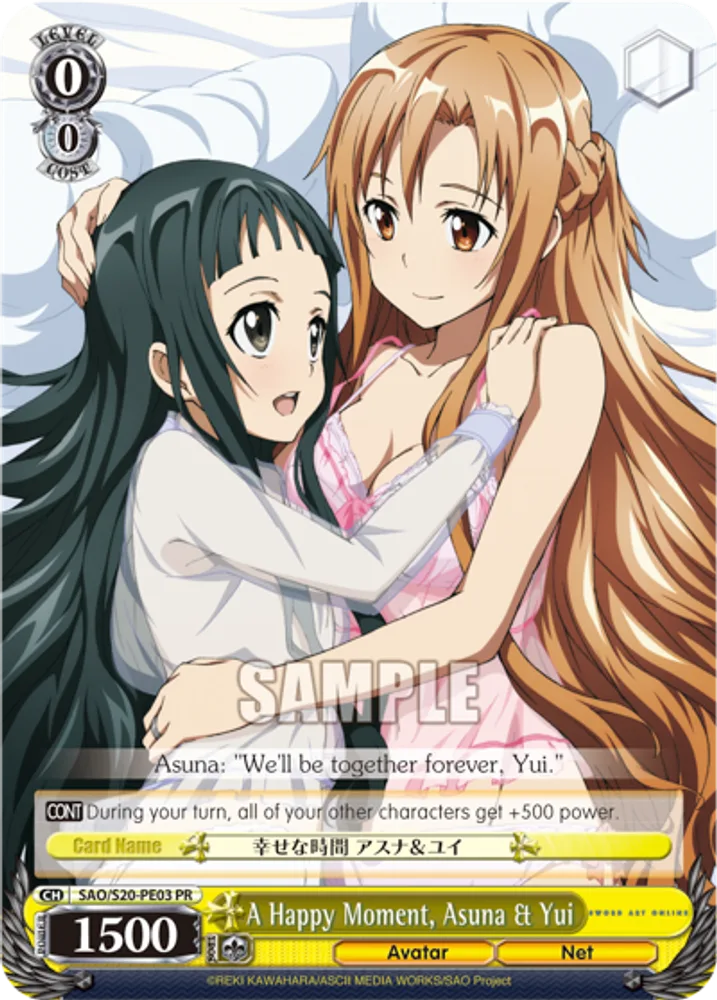 A Happy Moment, Asuna & Yui