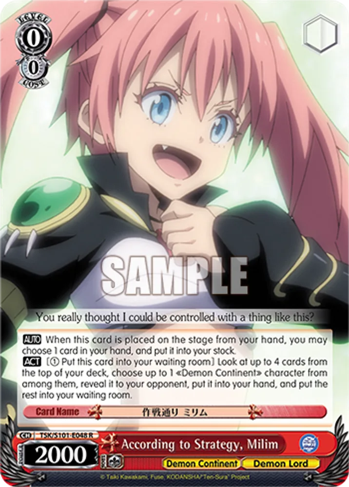 According to Strategy, Milim