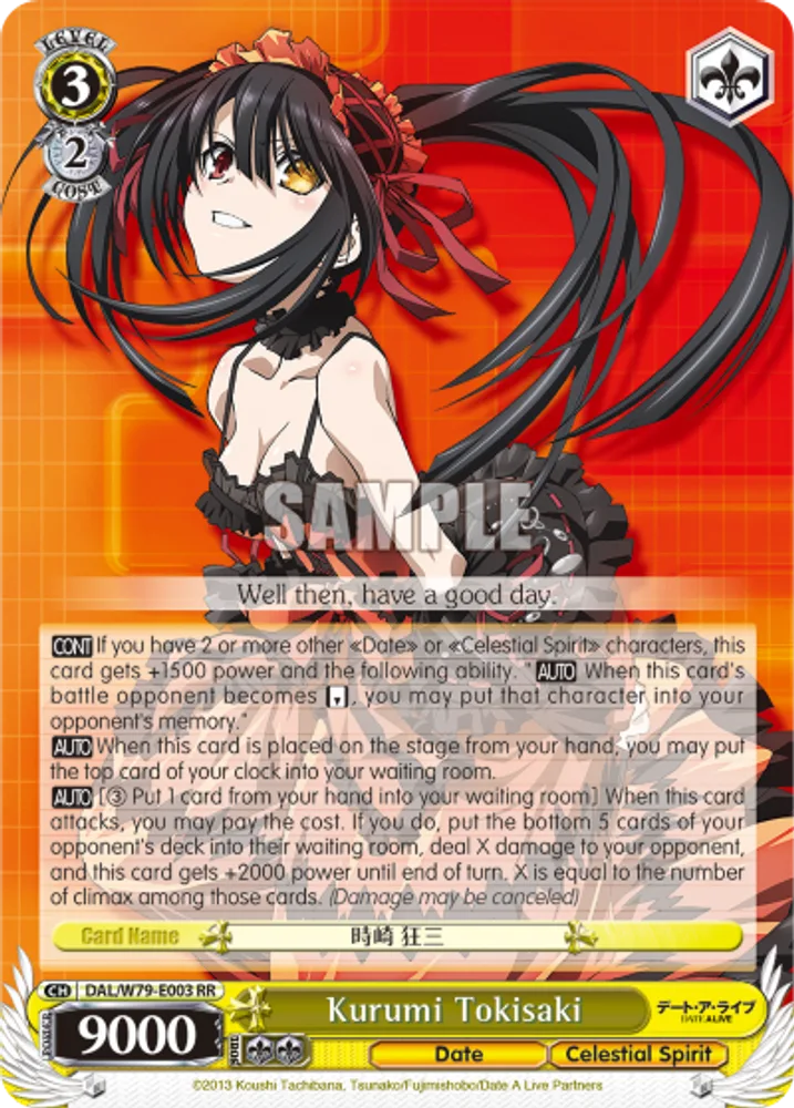 Kurumi Tokisaki