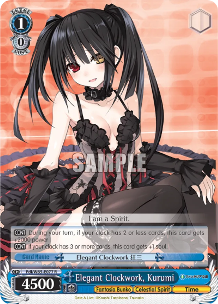 Elegant Clockwork, Kurumi