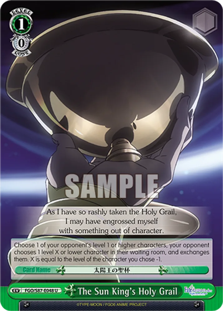 The Sun King's Holy Grail