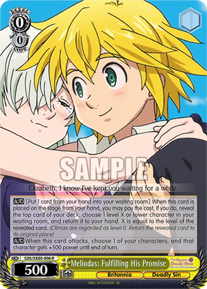 Meliodas: Fulfilling His Promise