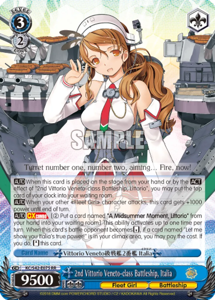 2nd Vittorio Veneto-class Battleship, Italia