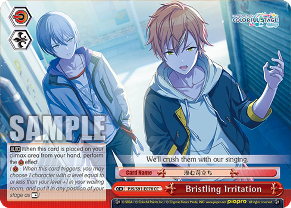 Bristling Irritation