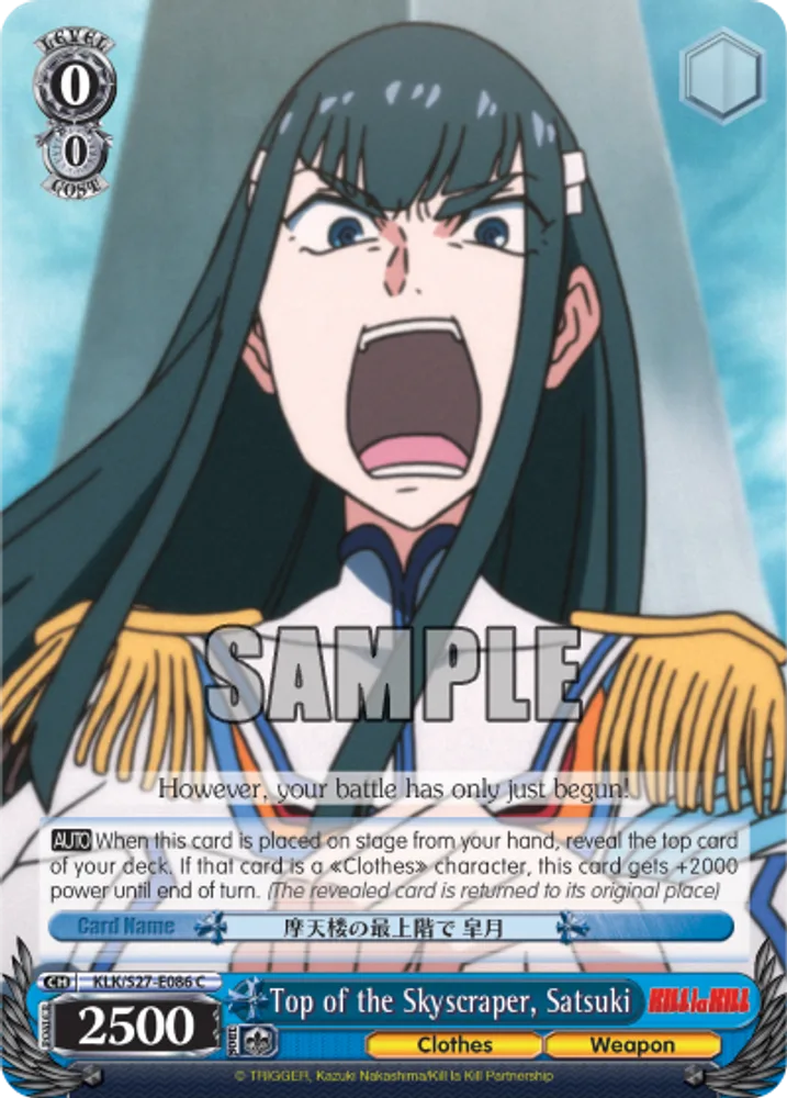 Top of the Skyscraper, Satsuki