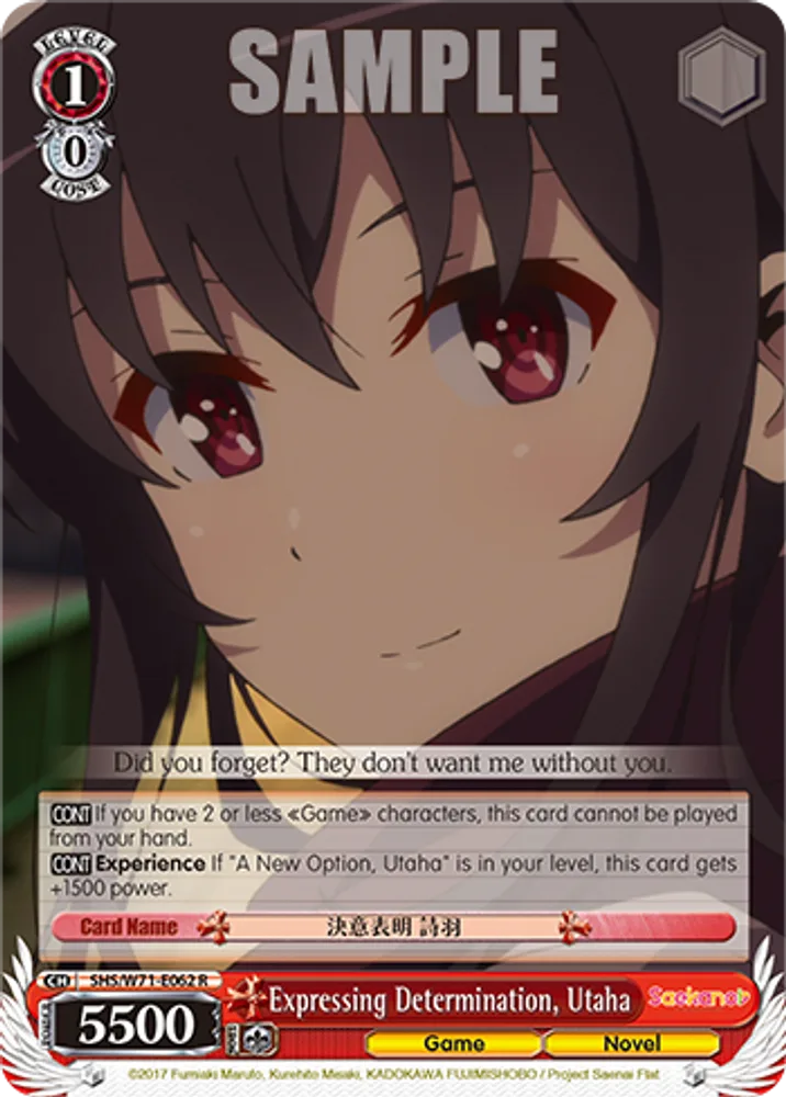 Expressing Determination, Utaha
