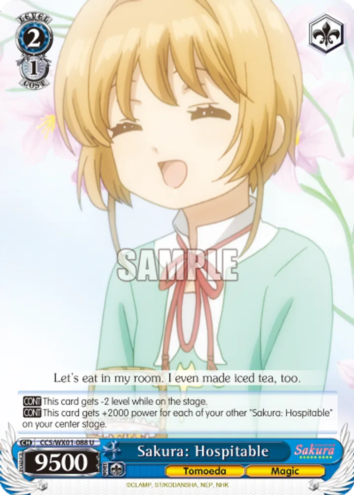 Sakura: Hospitable