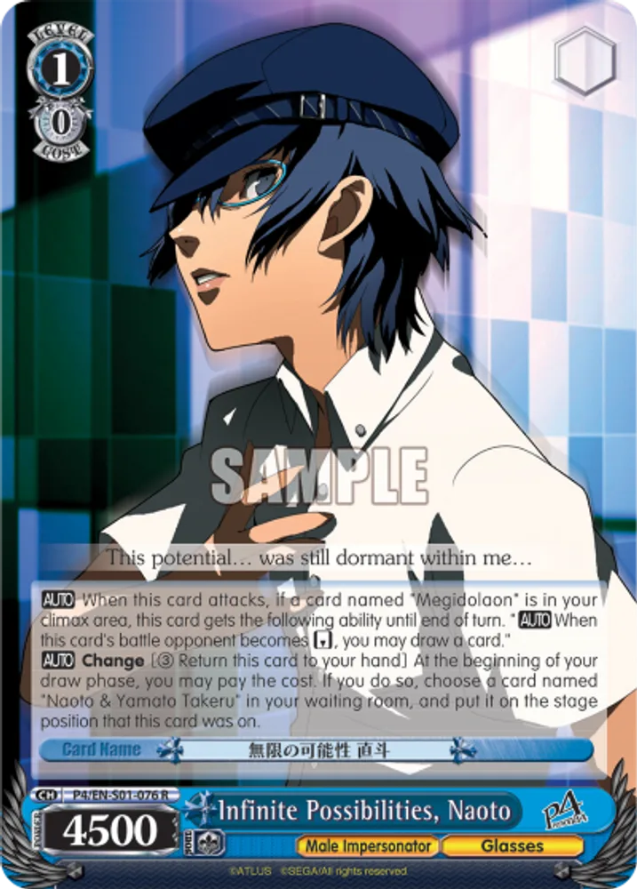Infinite Possibilities, Naoto
