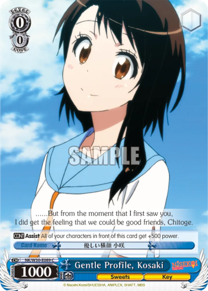 Gentle Profile, Kosaki