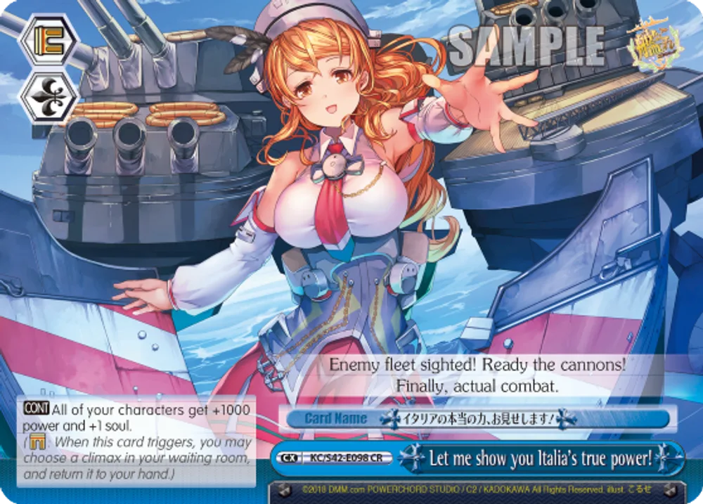 Let me show you Italia's true power!