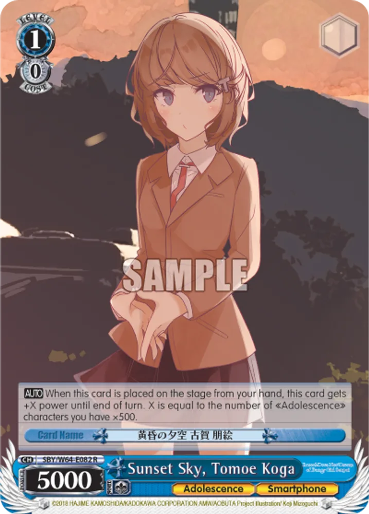 Sunset Sky, Tomoe Koga