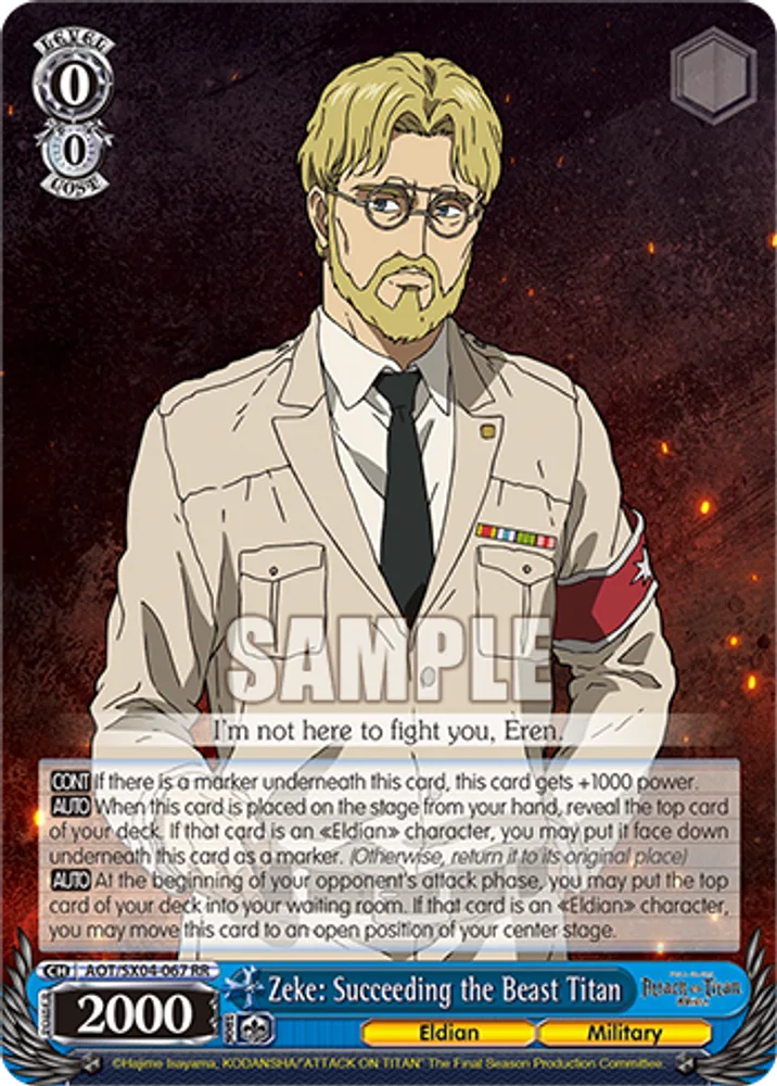 Zeke: Succeeding the Beast Titan