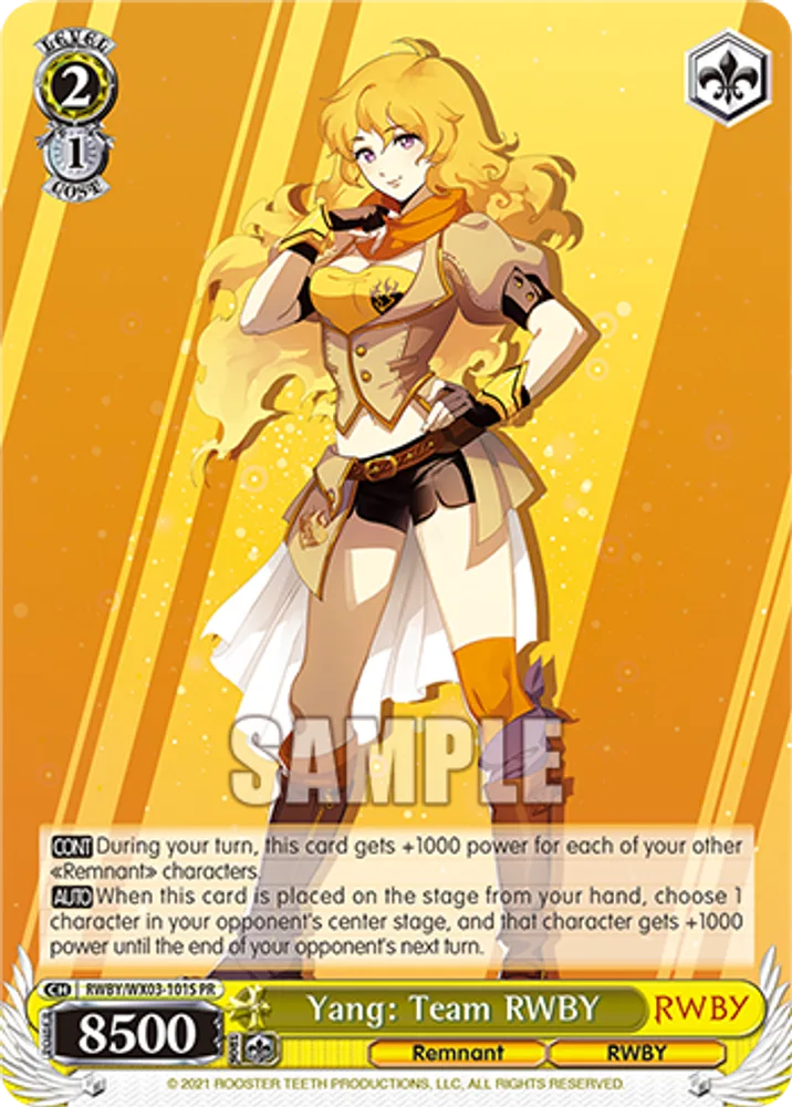 Yang: Team RWBY