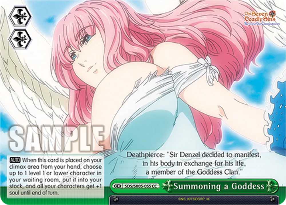 Summoning a Goddess