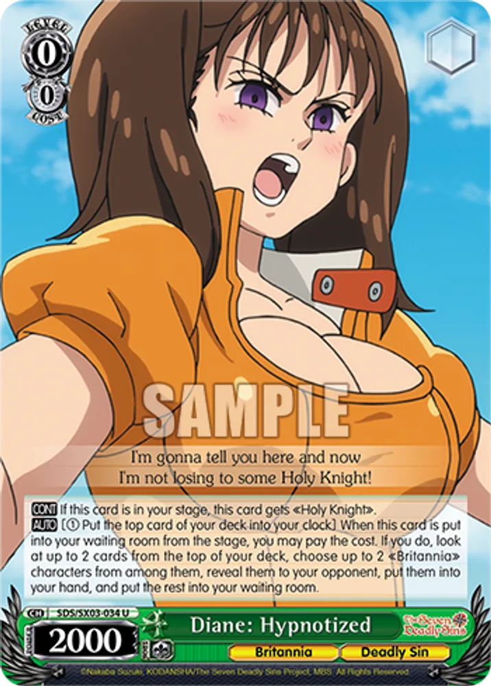 Diane: Hypnotized