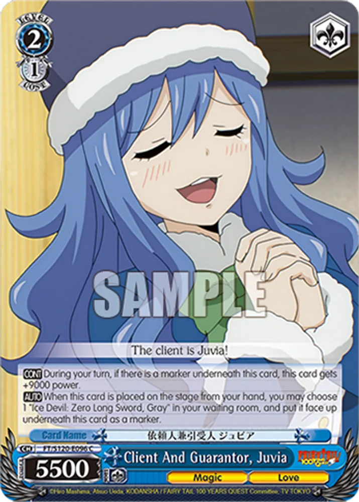 Client And Guarantor, Juvia